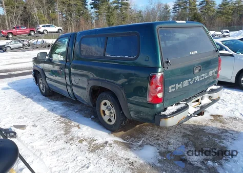 2004 Chevrolet Silverado 1500 Work Truck from USA, damaged, VIN 1GCEC14X14Z147519